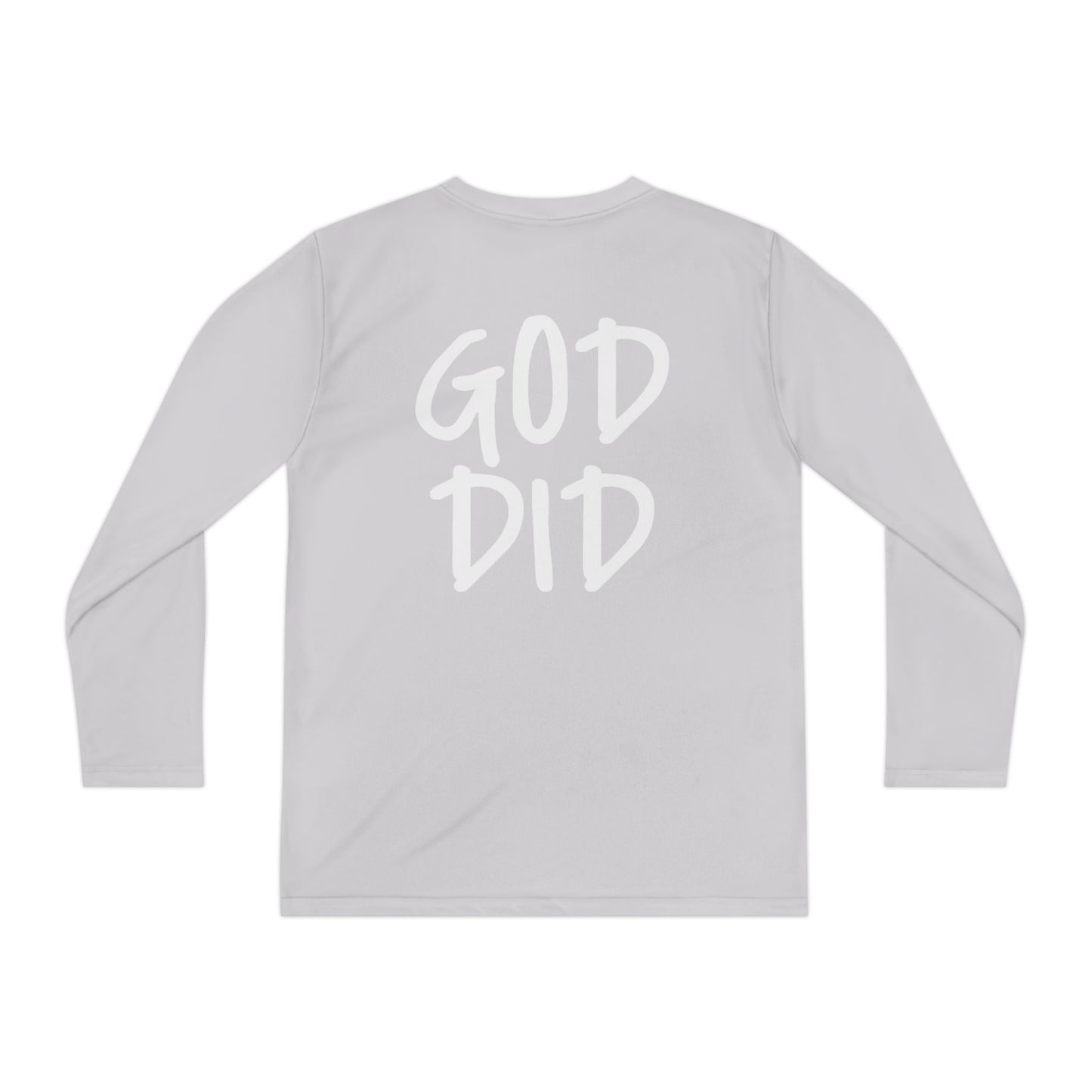 GOD DID - Youth Long Sleeve T-Shirt
