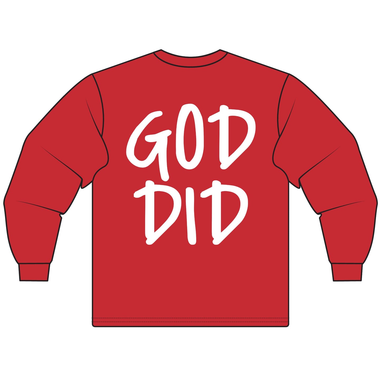 GOD DID - Long Sleeve T-Shirt