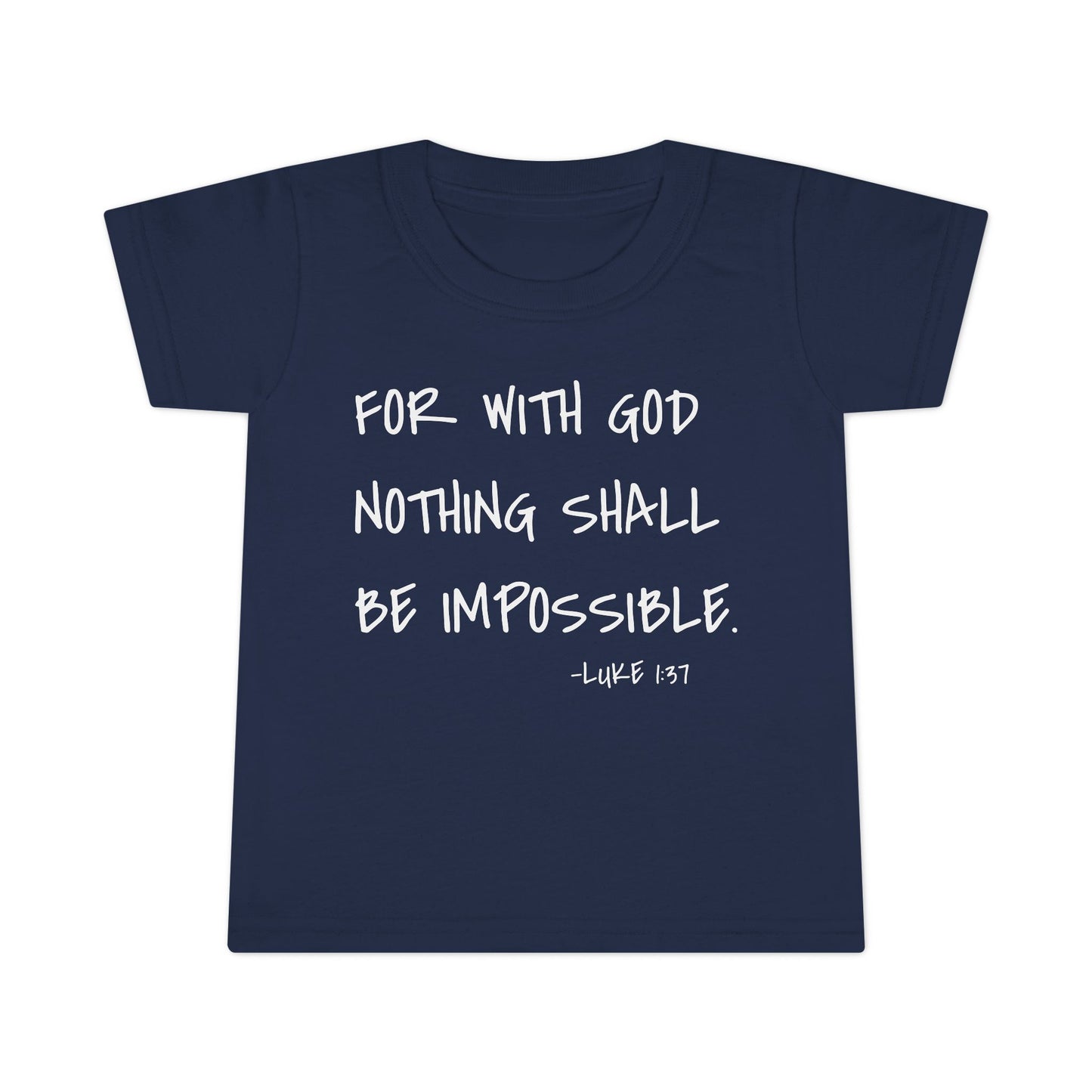 GOD DID - Faith Inspired Toddler T-shirt