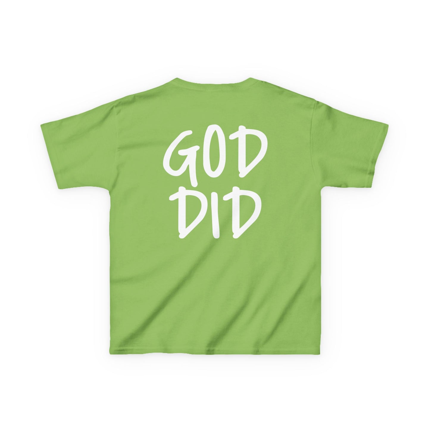 GOD DID - Kids Heavy T-Shirt