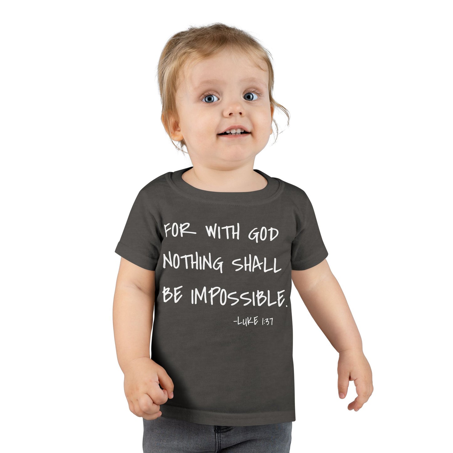 GOD DID - Faith Inspired Toddler T-shirt