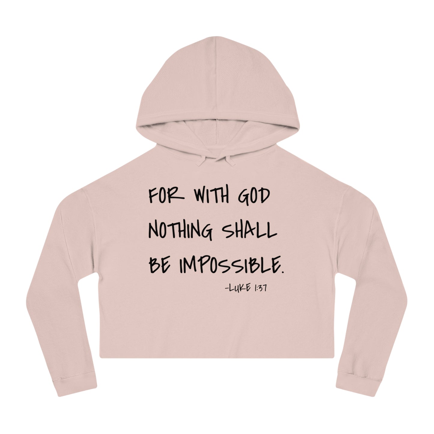 GOD DID - Women’s Cropped Hoodie