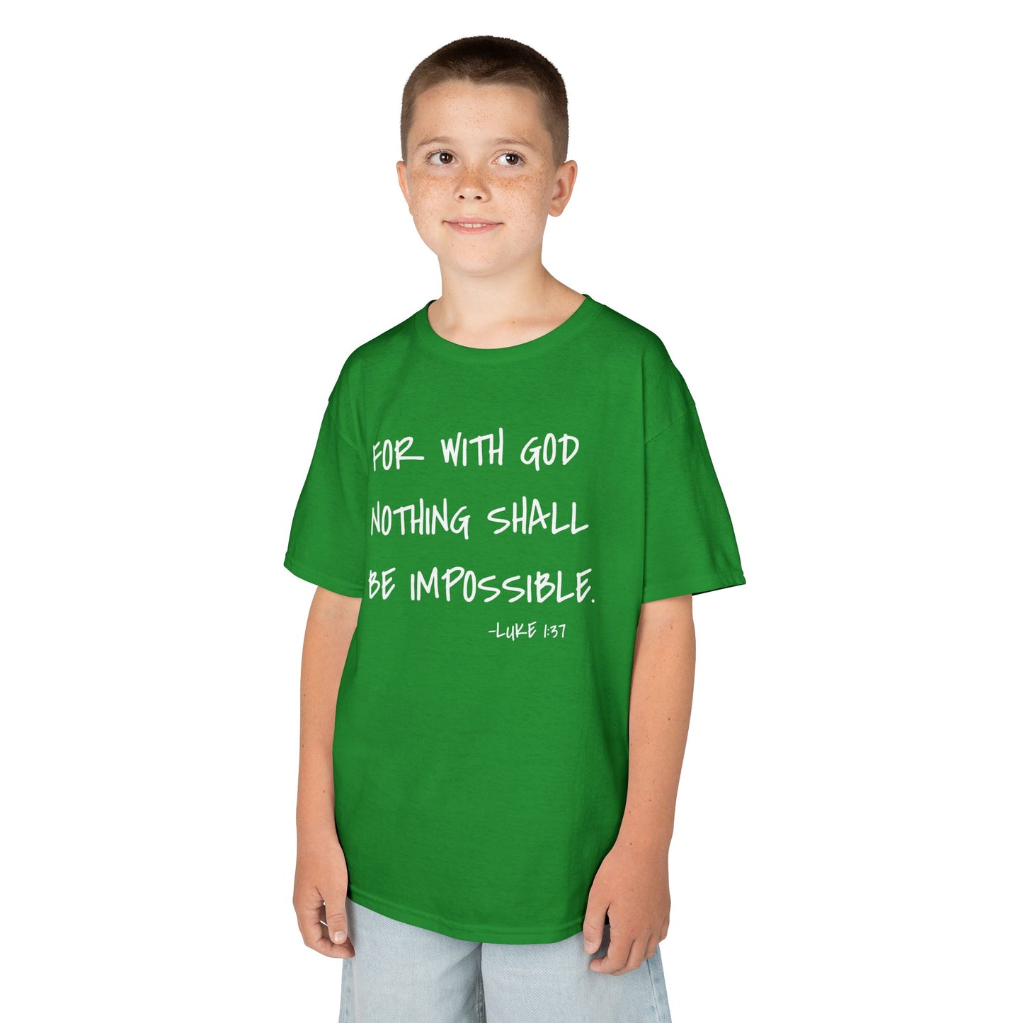 GOD DID - Kids Heavy T-Shirt
