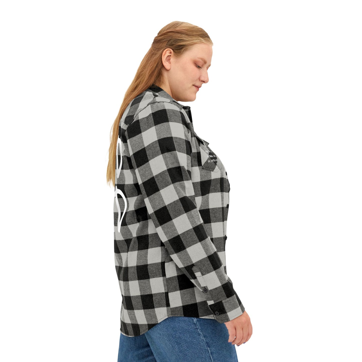 GOD DID - Flannel Faith Based Shirt