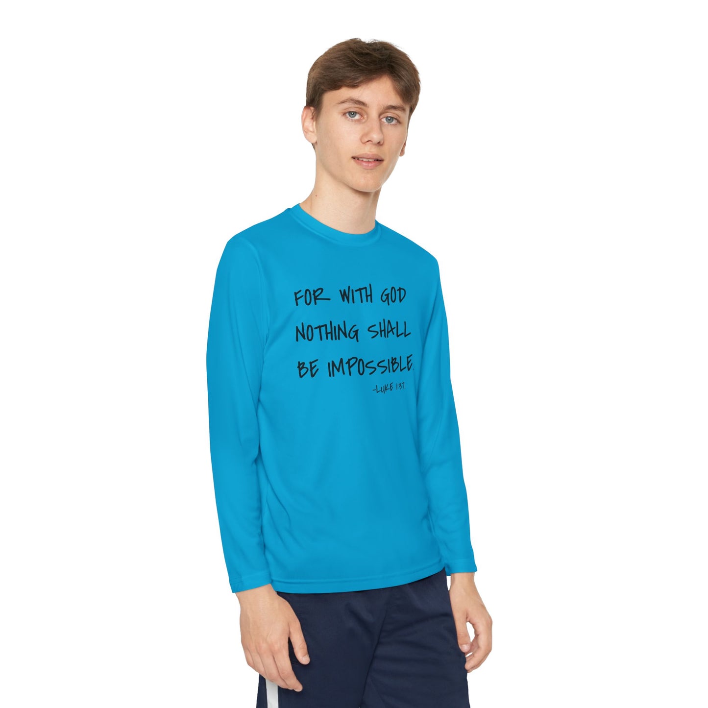 GOD DID - Youth Long Sleeve T-Shirt
