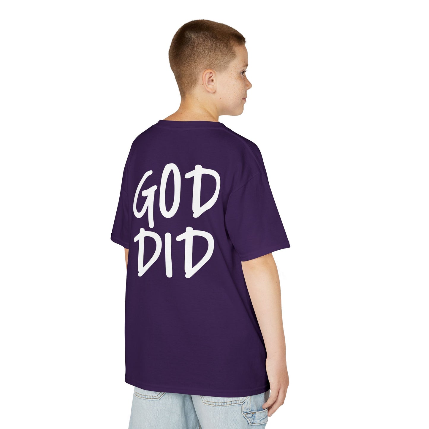 GOD DID - Kids Heavy T-Shirt