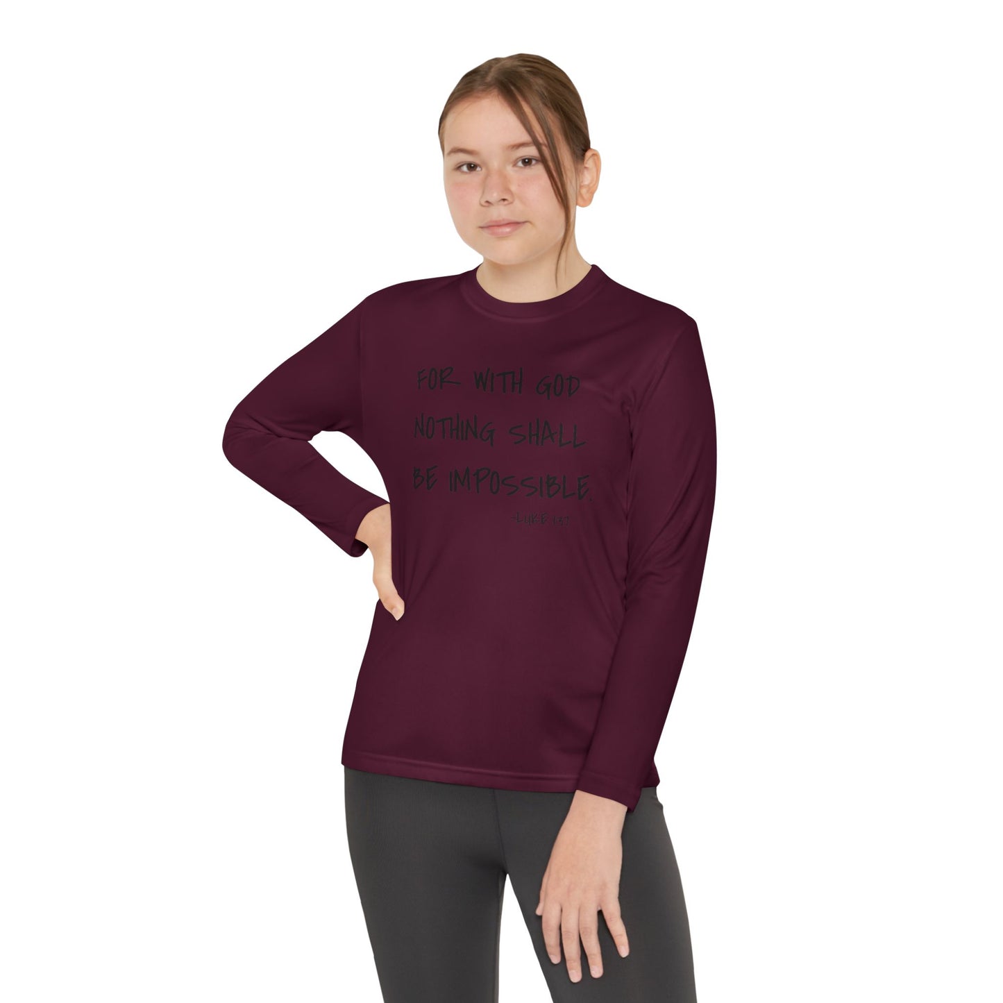 GOD DID - Youth Long Sleeve T-Shirt