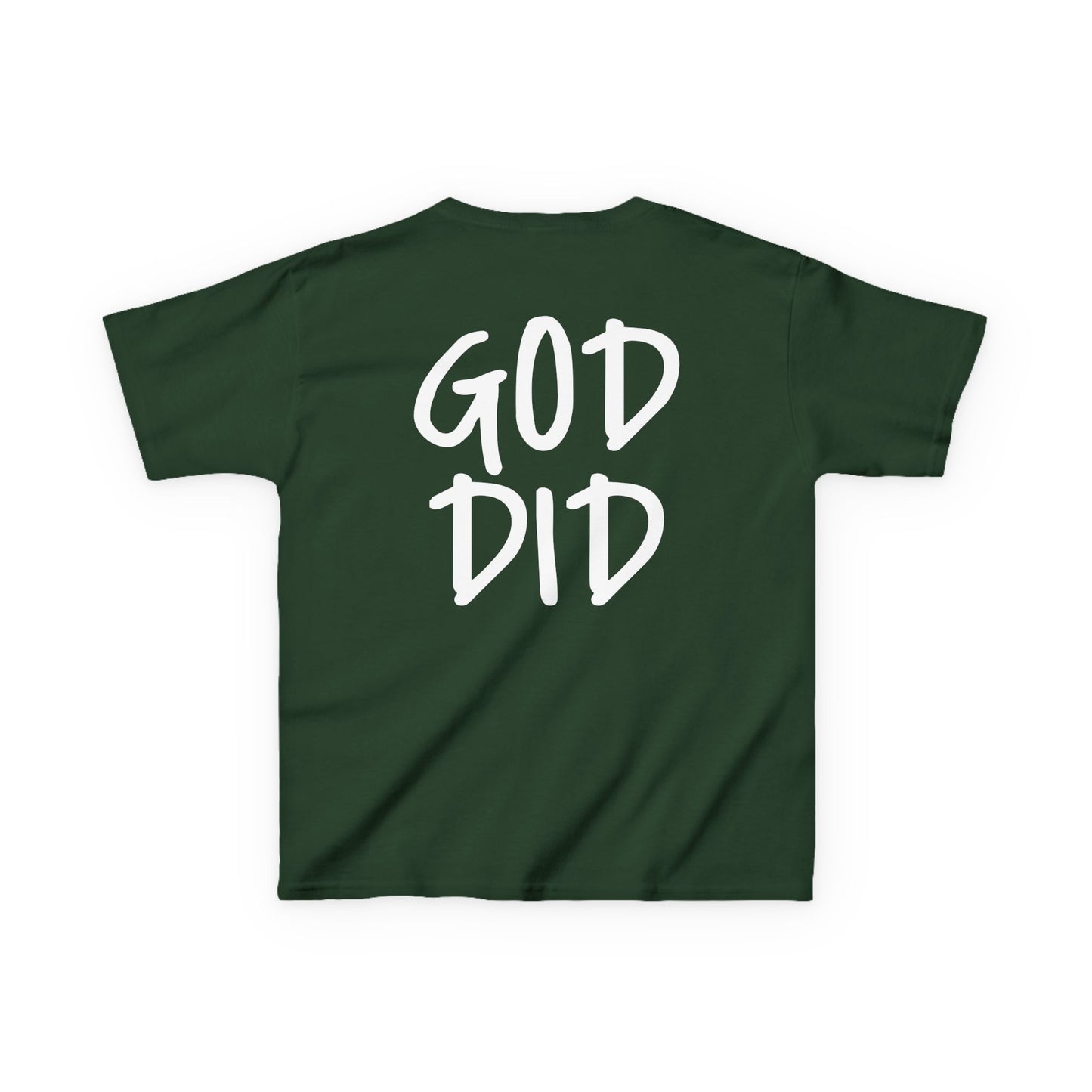 GOD DID - Kids Heavy T-Shirt