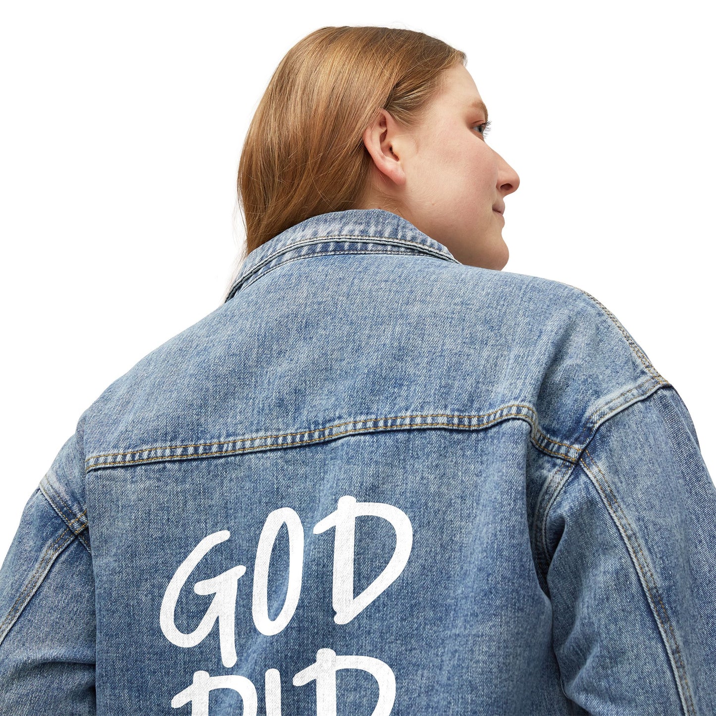 GOD DID - Women's Denim Jacket