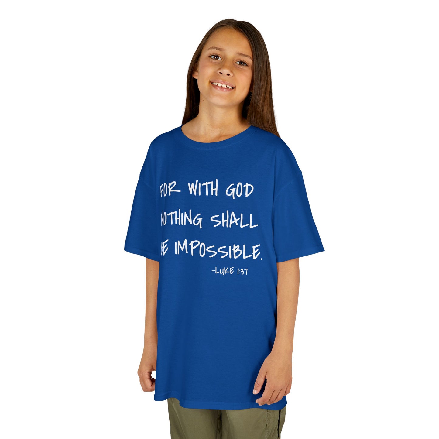 GOD DID - Kids Heavy T-Shirt