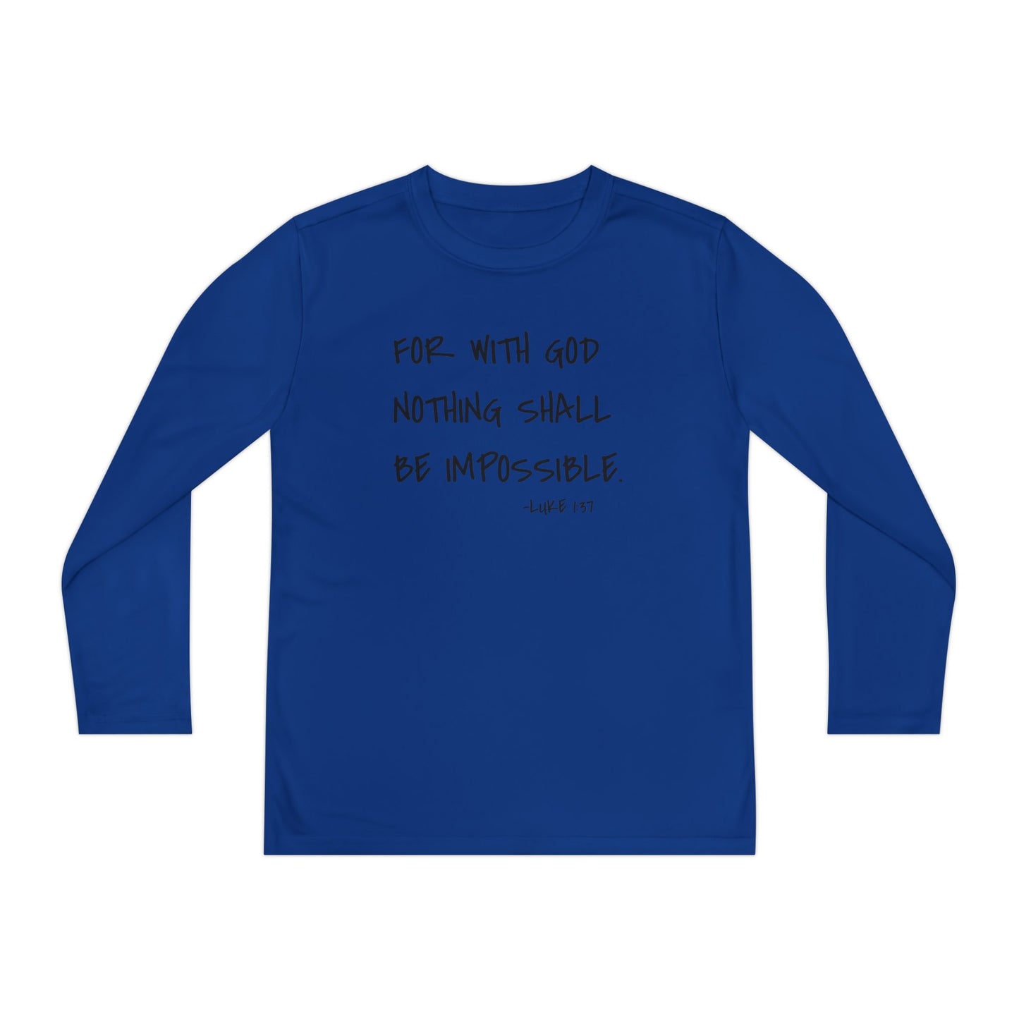 GOD DID - Youth Long Sleeve T-Shirt