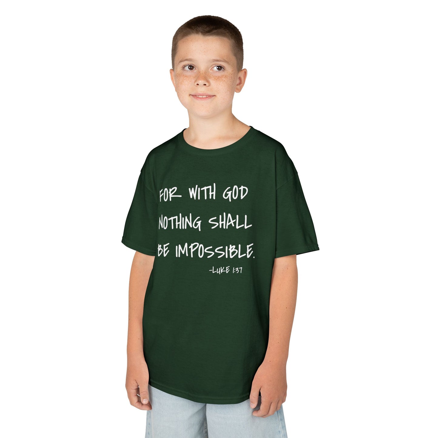 GOD DID - Kids Heavy T-Shirt