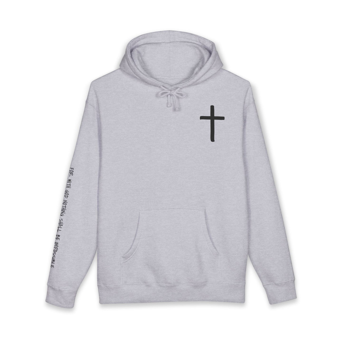 GOD DID - Faith Based Statement Hoodie