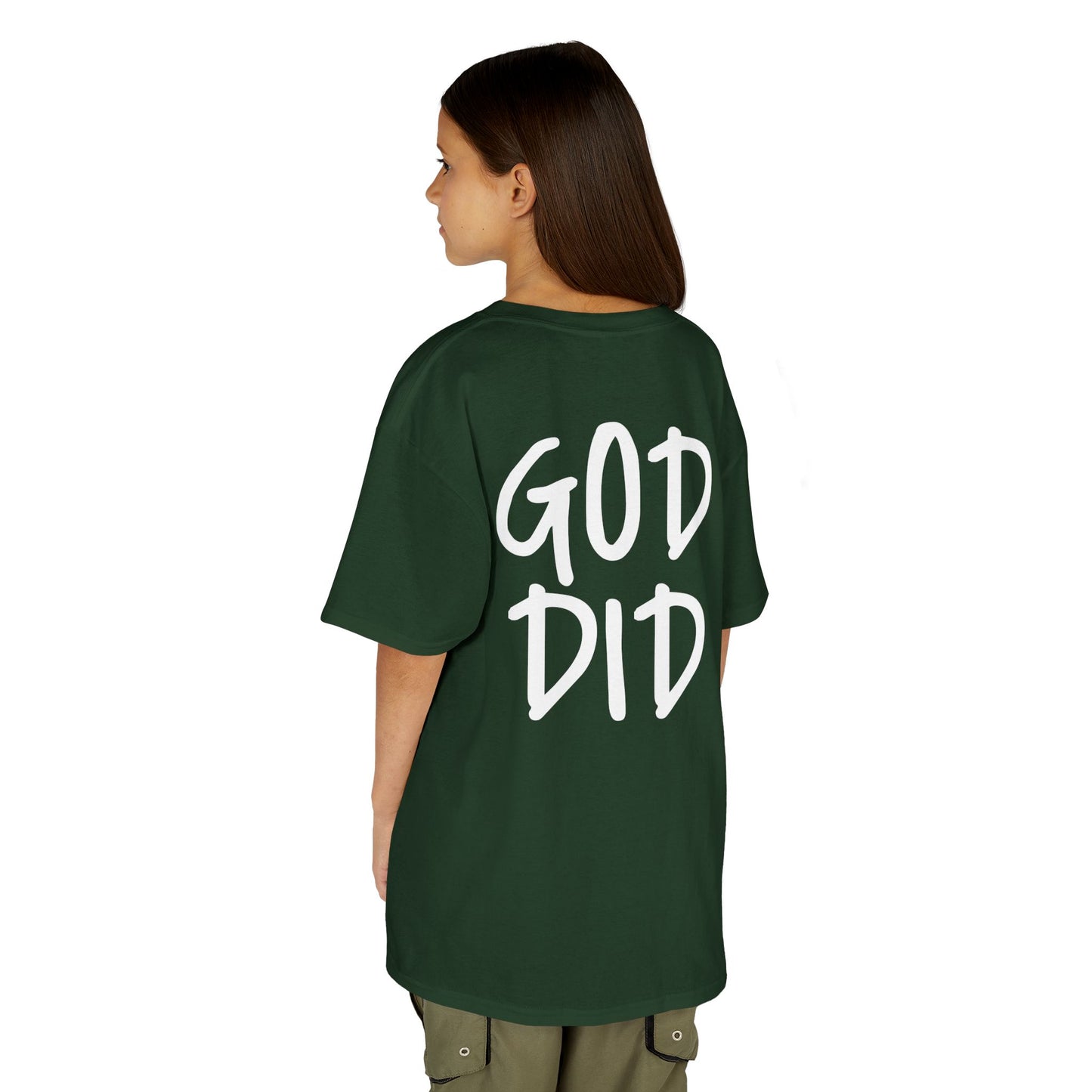 GOD DID - Kids Heavy T-Shirt