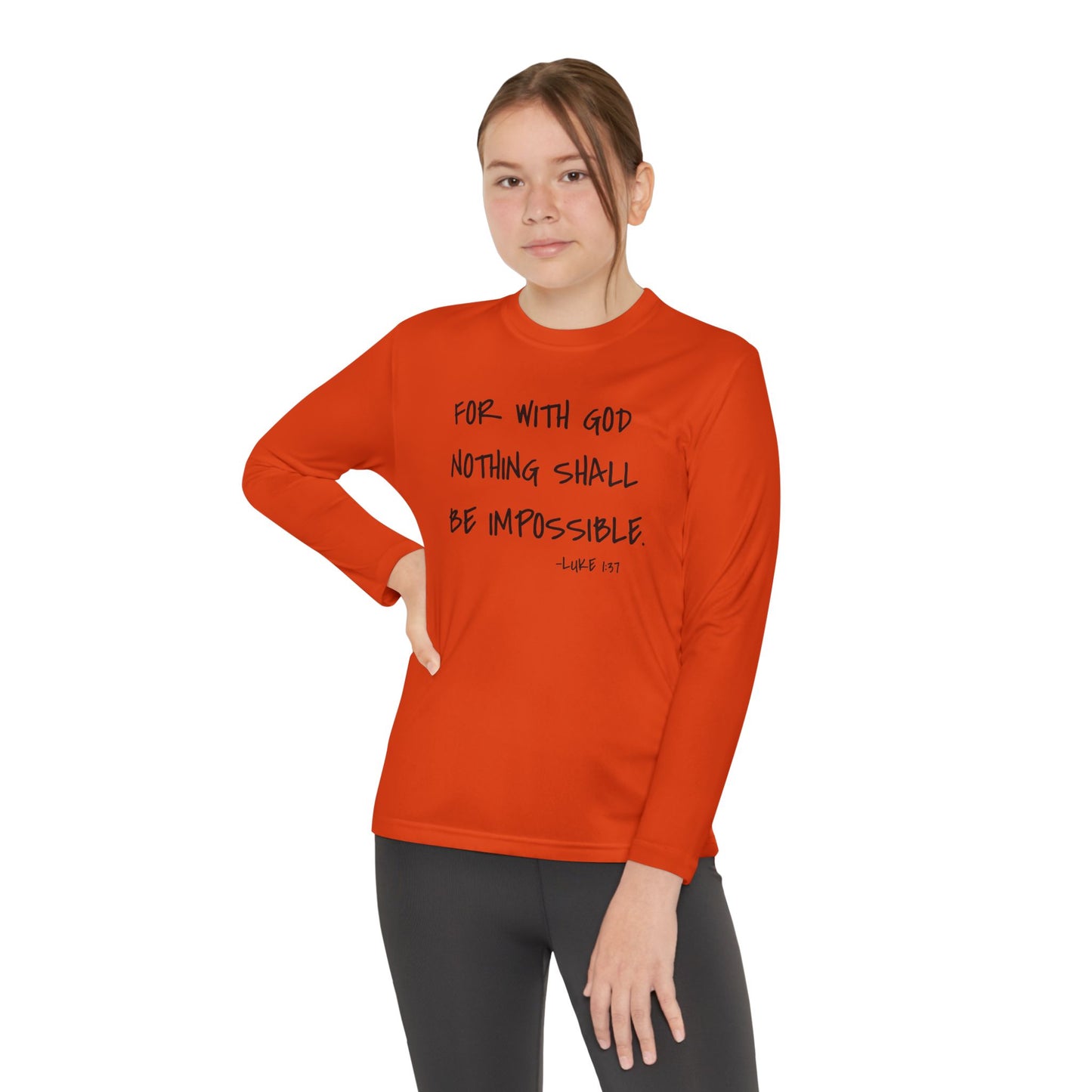 GOD DID - Youth Long Sleeve T-Shirt