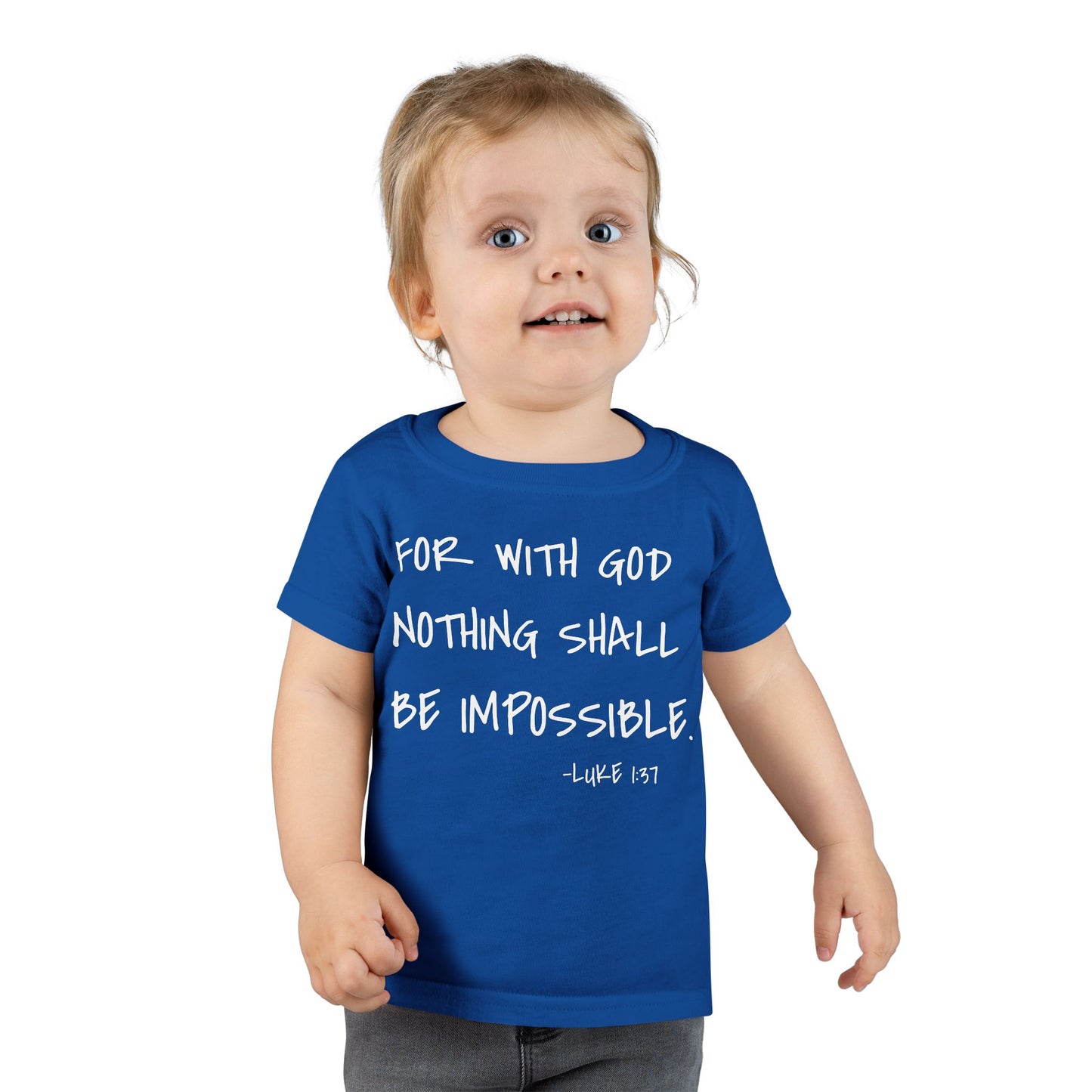 GOD DID - Faith Inspired Toddler T-shirt