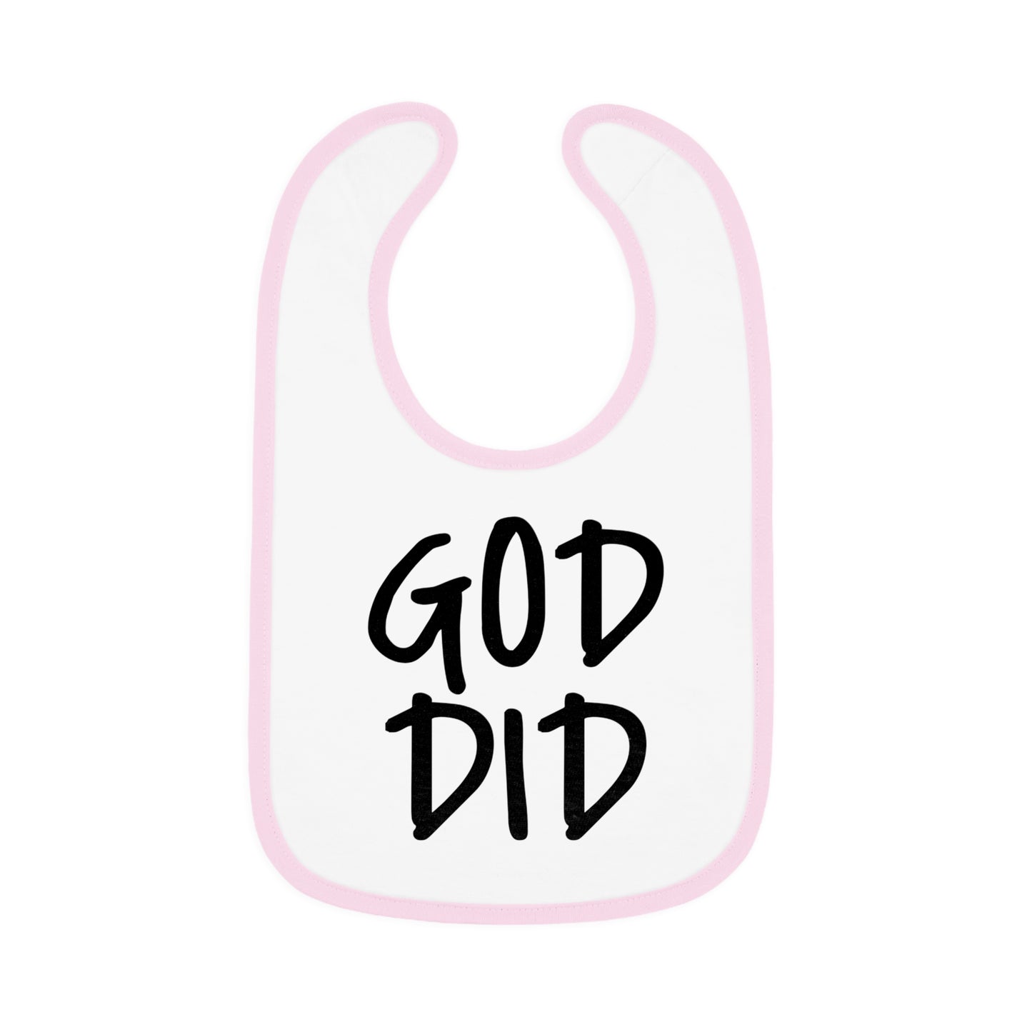 GOD DID - Baby Bib