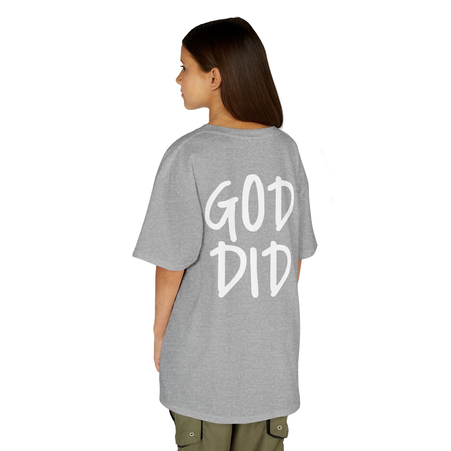 GOD DID - Kids Heavy T-Shirt
