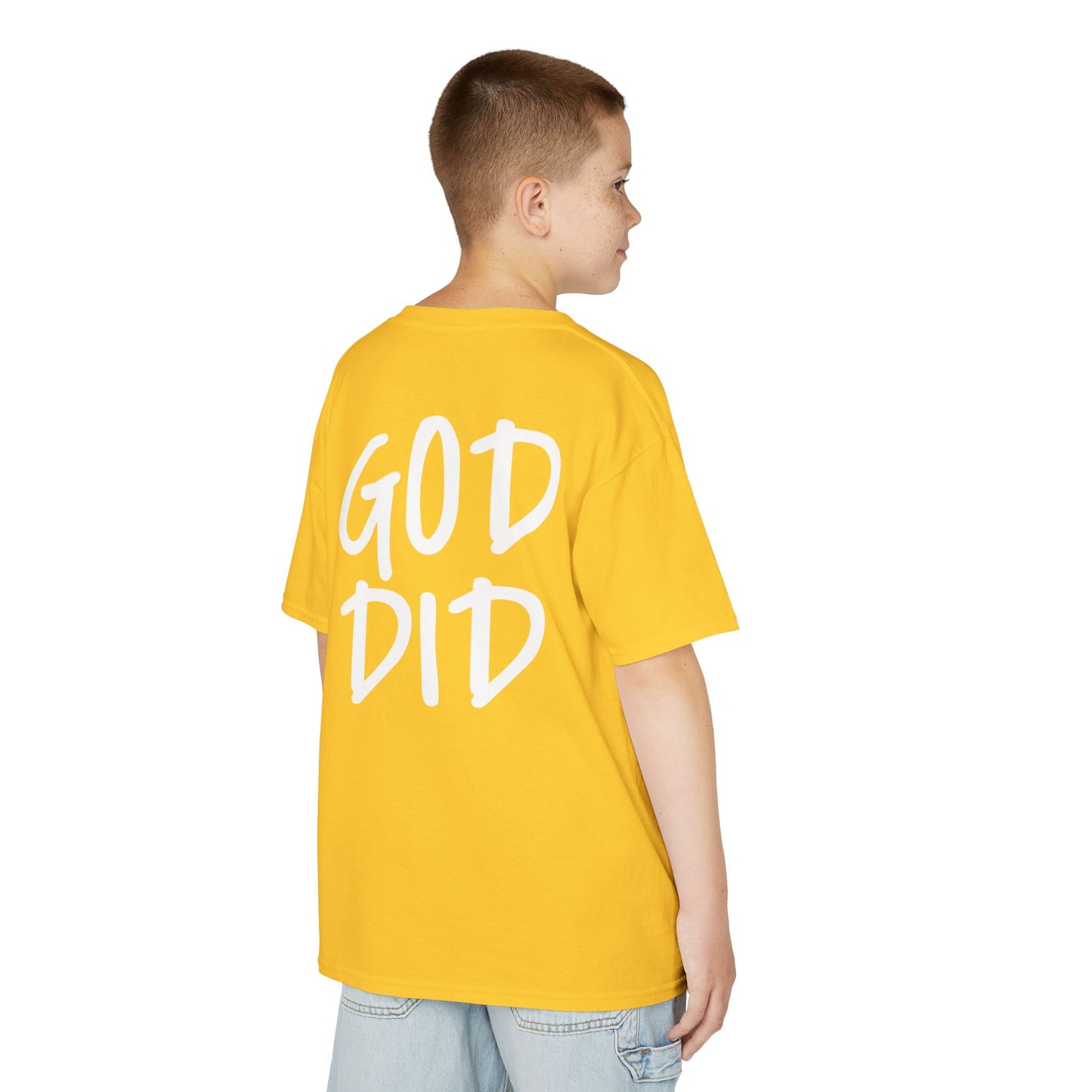 GOD DID - Kids Heavy T-Shirt
