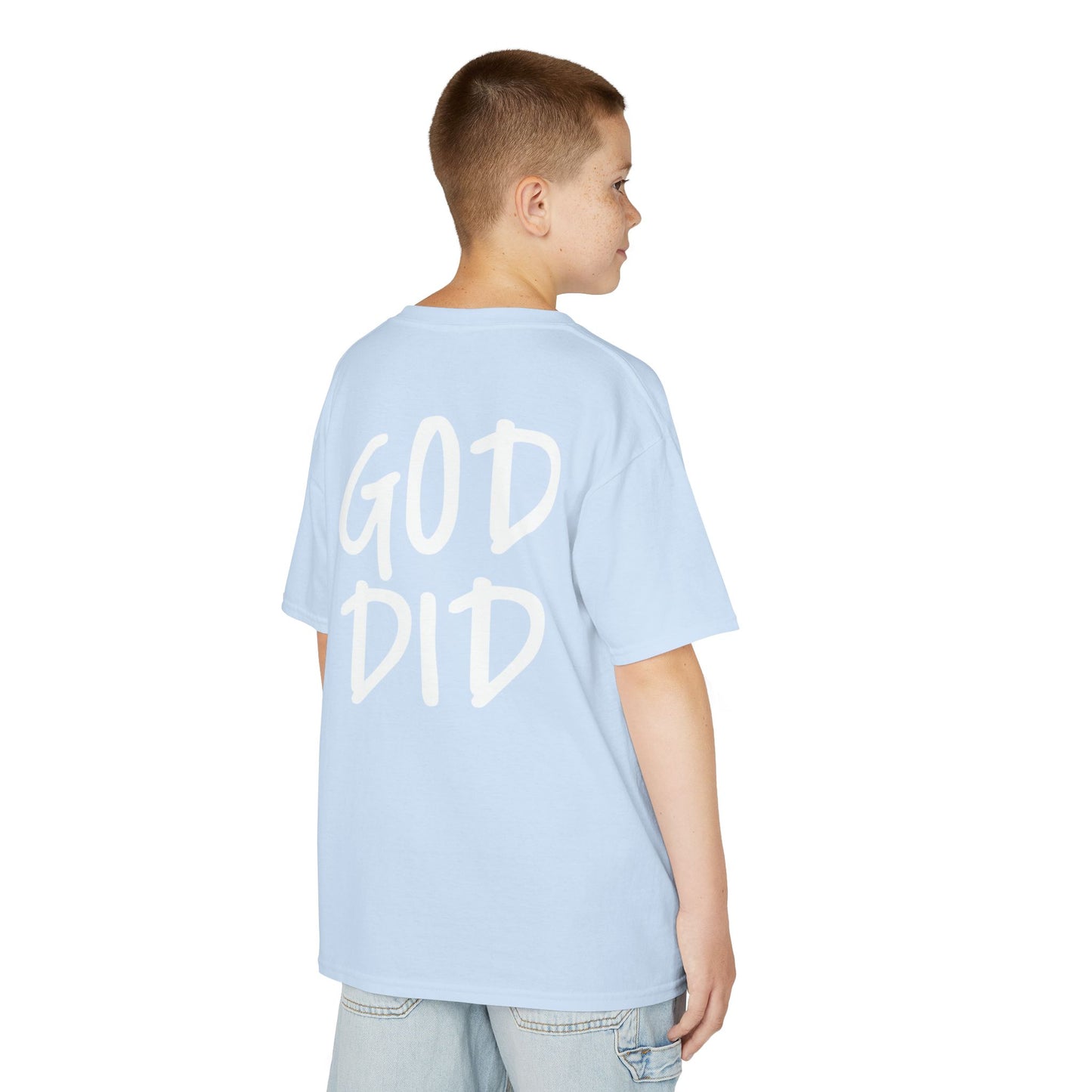 GOD DID - Kids Heavy T-Shirt