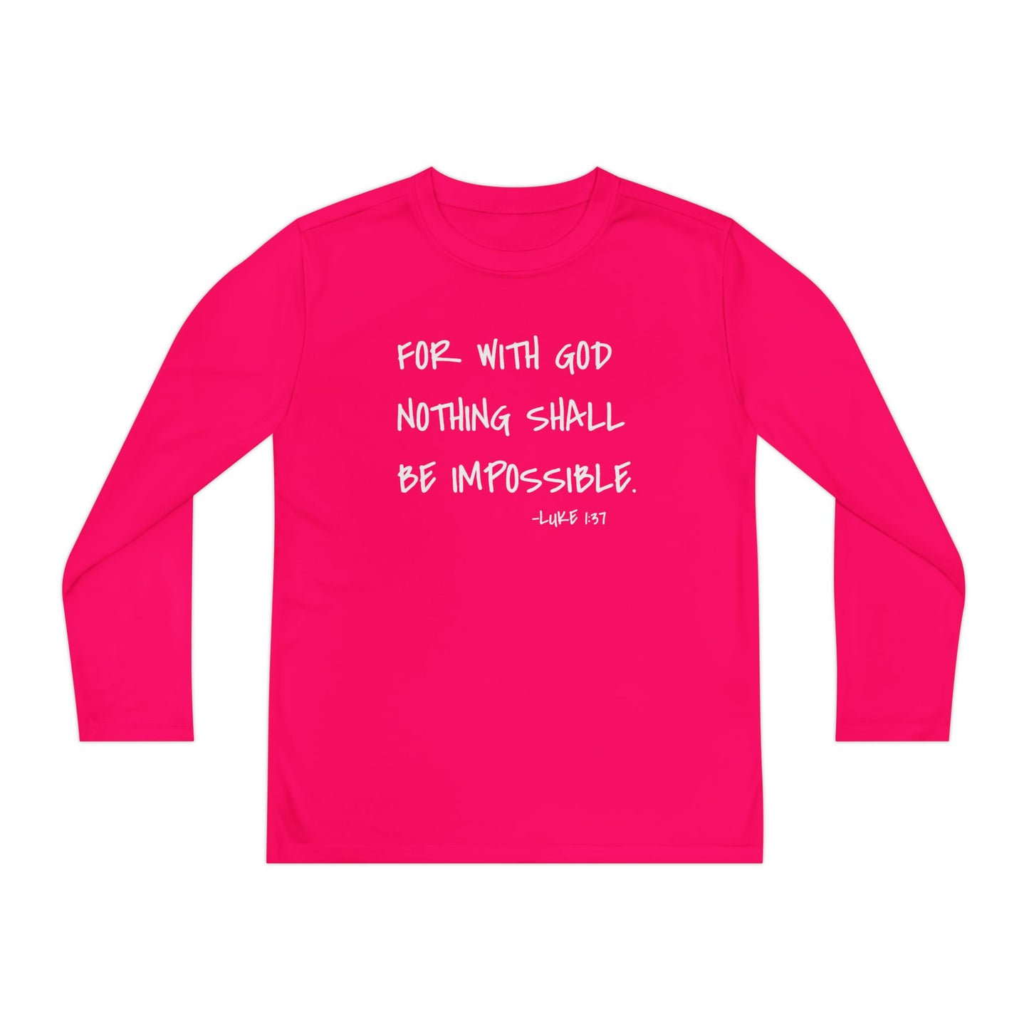 GOD DID - Youth Long Sleeve T-Shirt