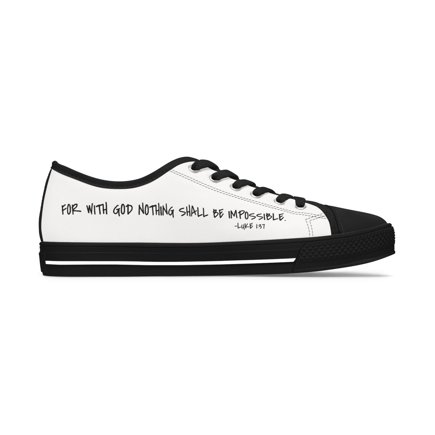 GOD DID - Women's Low Top Sneakers