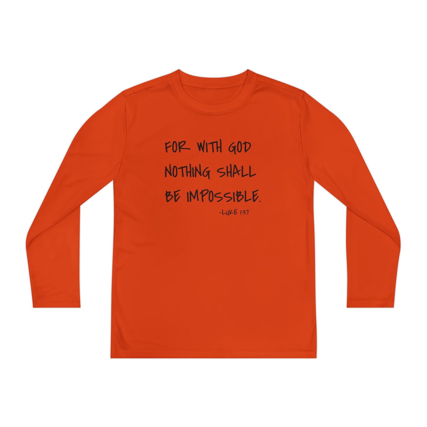 GOD DID - Youth Long Sleeve T-Shirt