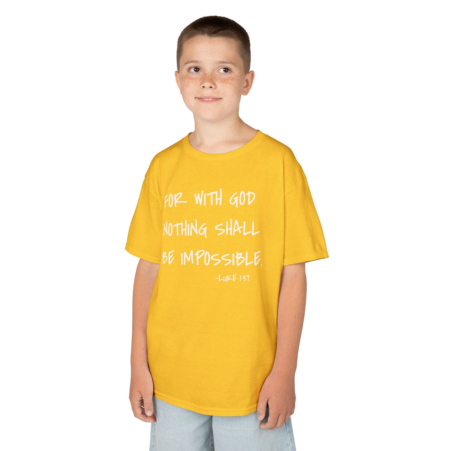 GOD DID - Kids Heavy T-Shirt