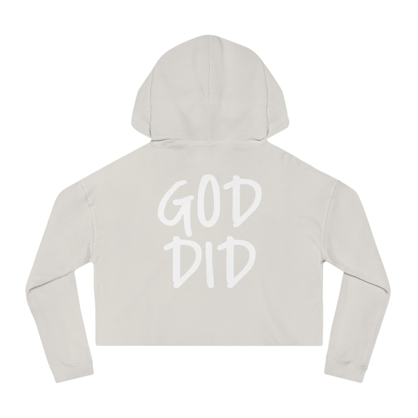 GOD DID - Women’s Cropped Hoodie