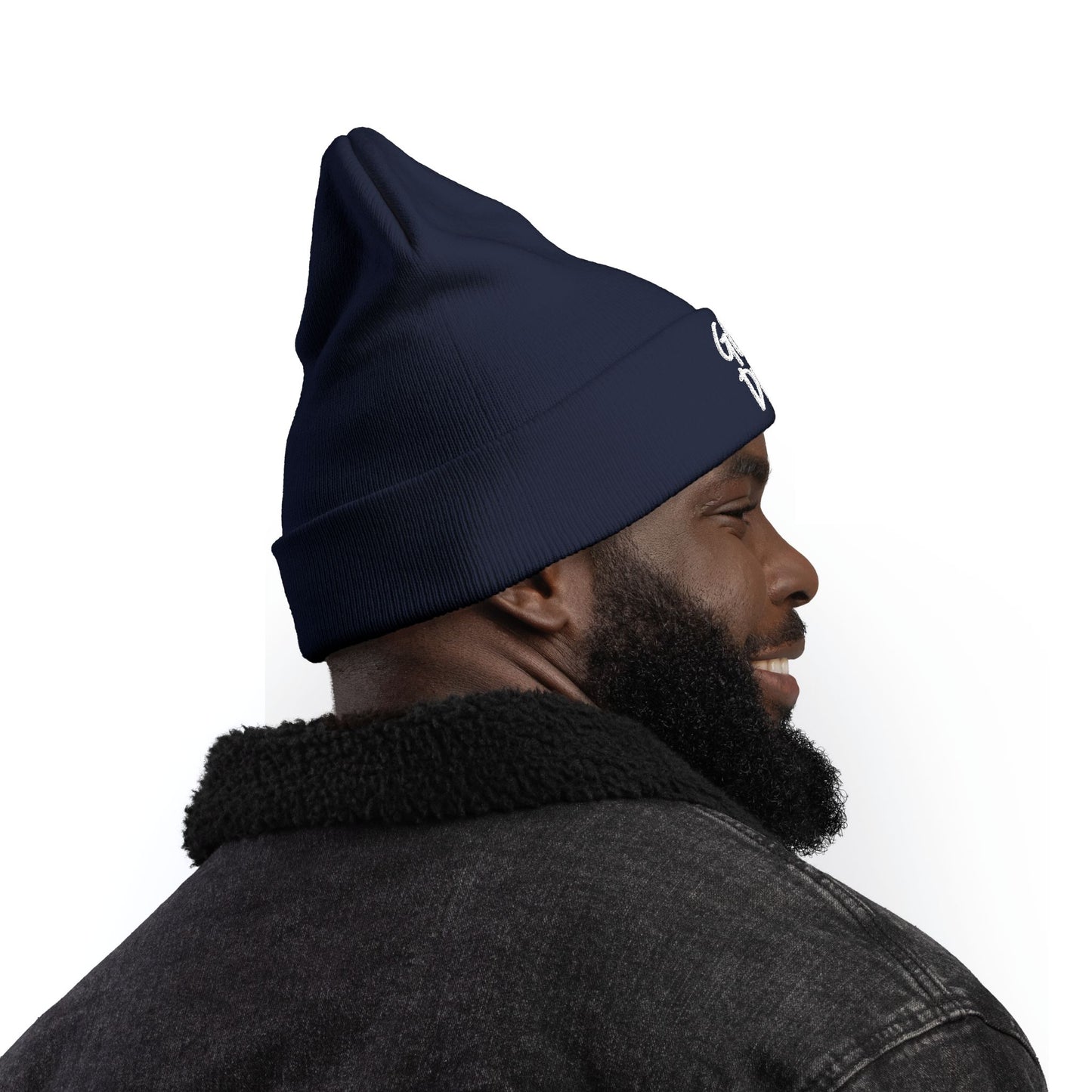 GOD DID - Knit Beanie (Embroidered)