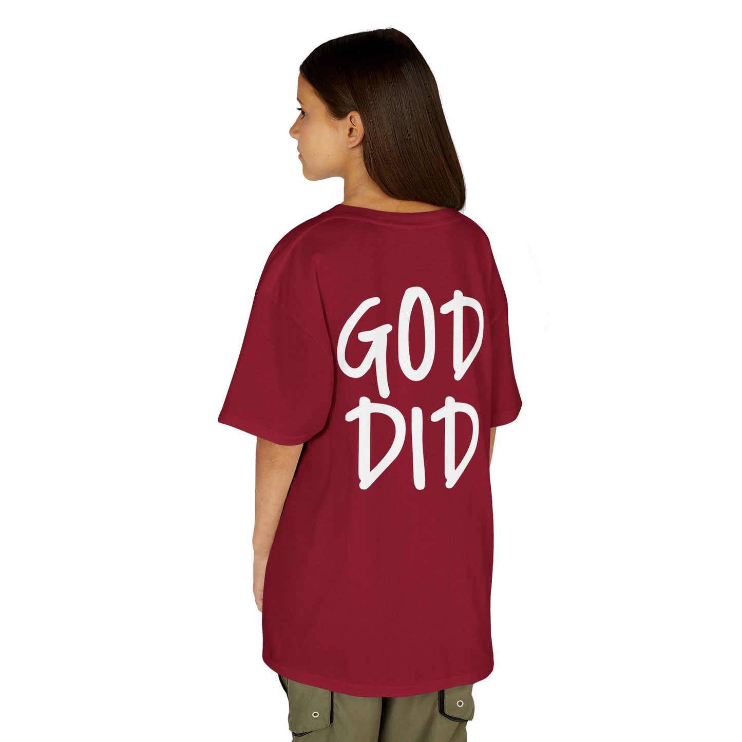 GOD DID - Kids Heavy T-Shirt