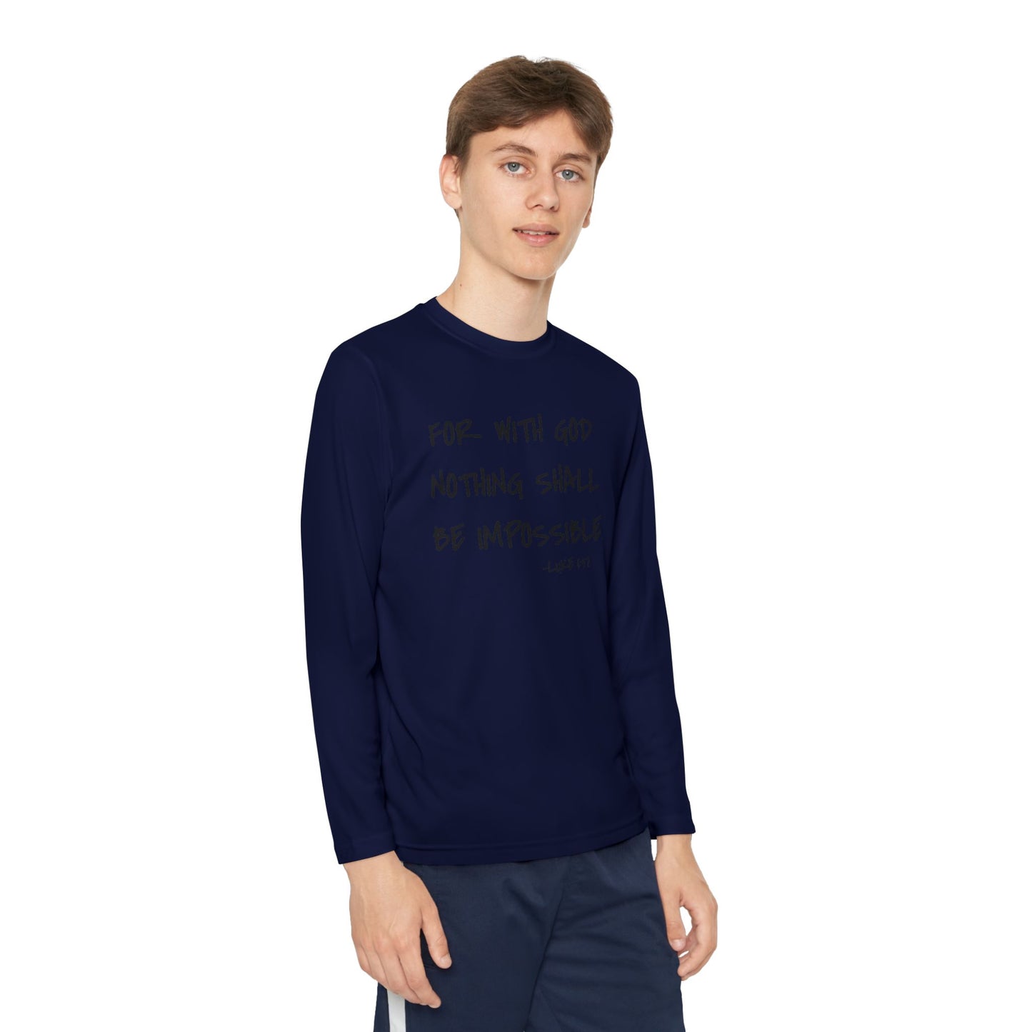 GOD DID - Youth Long Sleeve T-Shirt