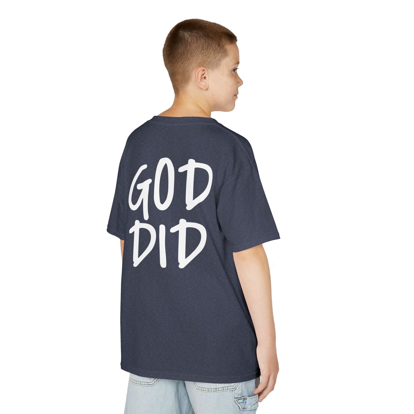 GOD DID - Kids Heavy T-Shirt