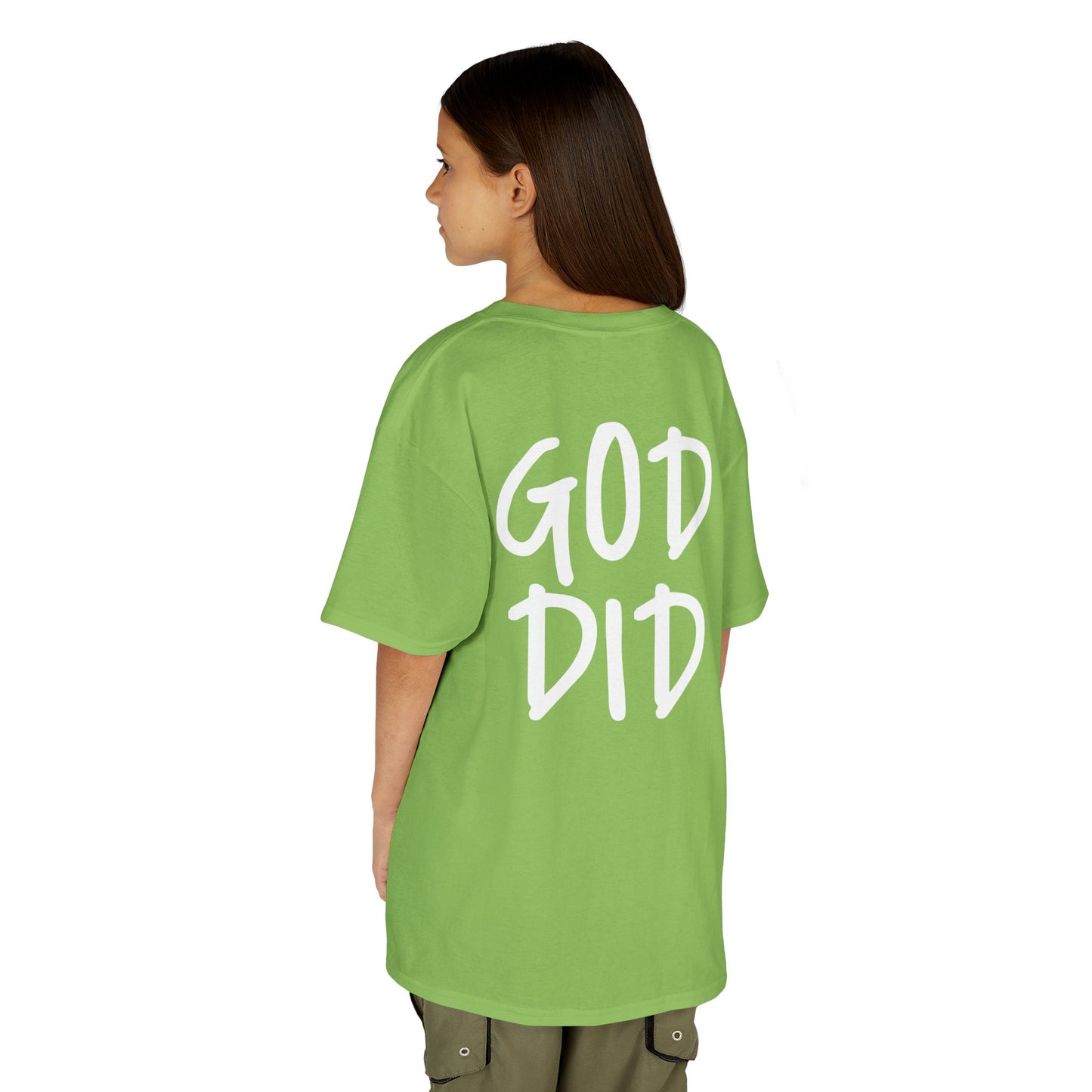 GOD DID - Kids Heavy T-Shirt