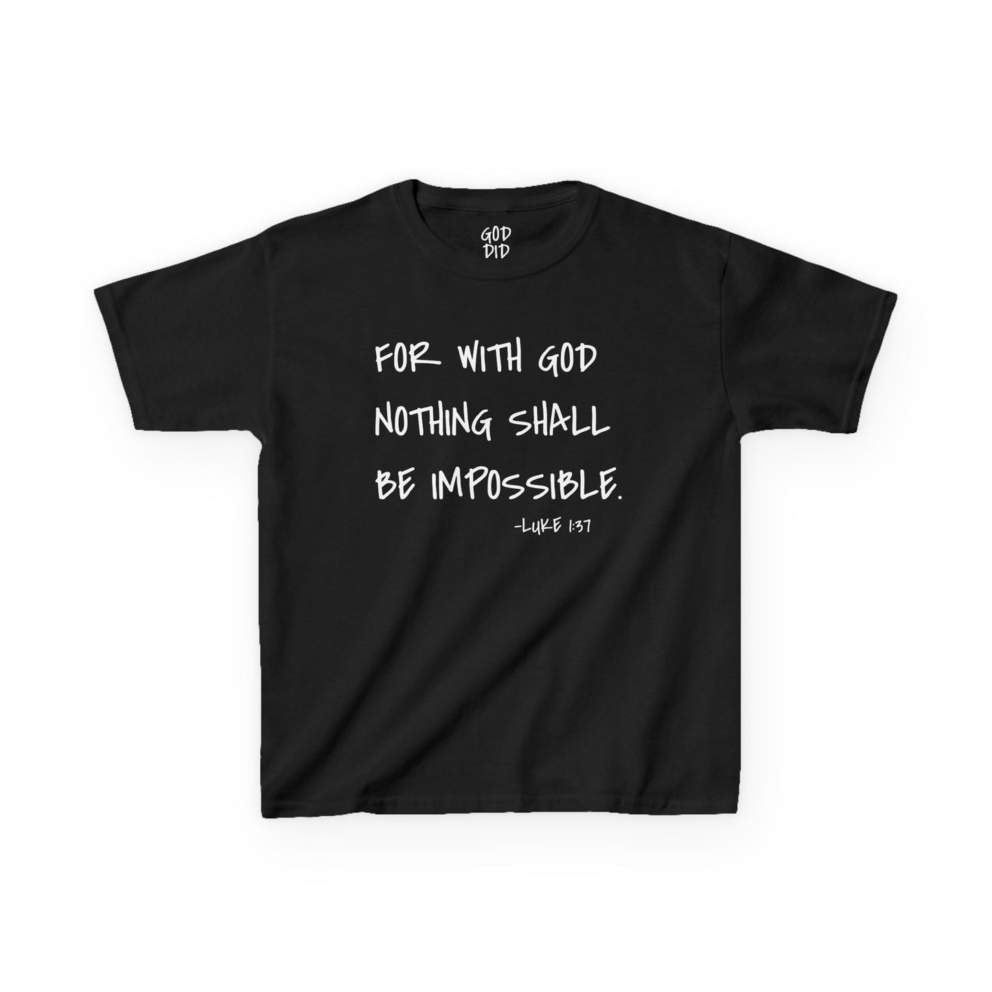 GOD DID - Kids Heavy T-Shirt