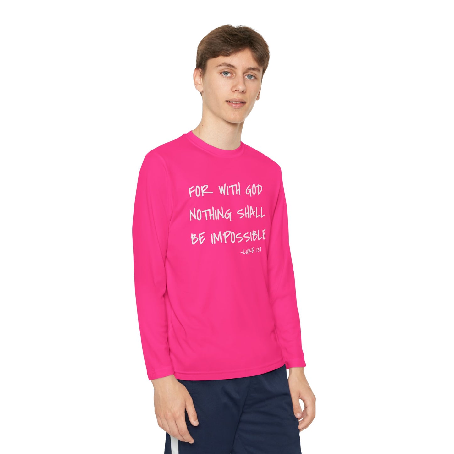 GOD DID - Youth Long Sleeve T-Shirt