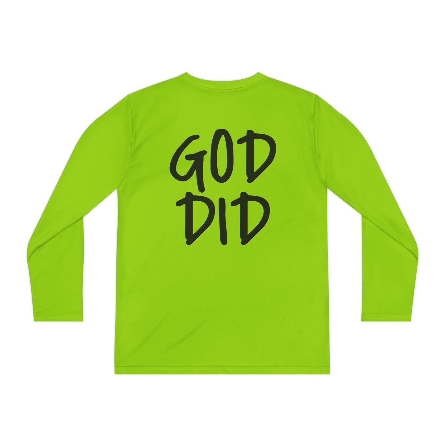 GOD DID - Youth Long Sleeve T-Shirt