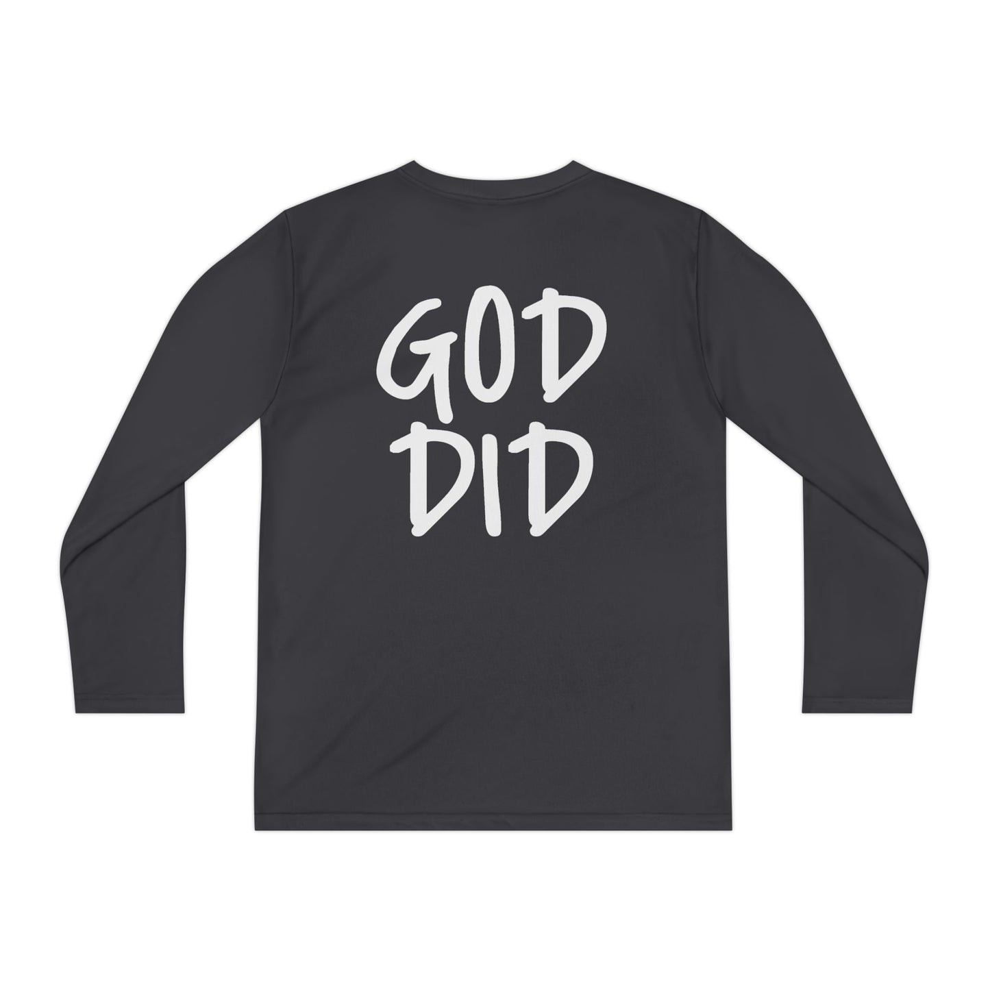 GOD DID - Youth Long Sleeve T-Shirt