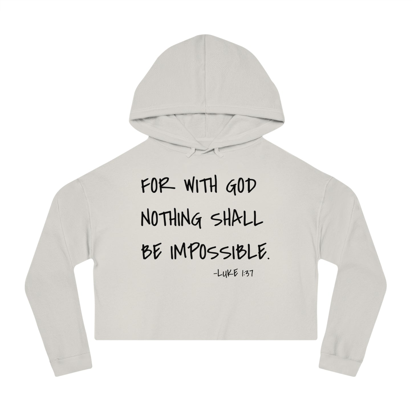 GOD DID - Women’s Cropped Hoodie