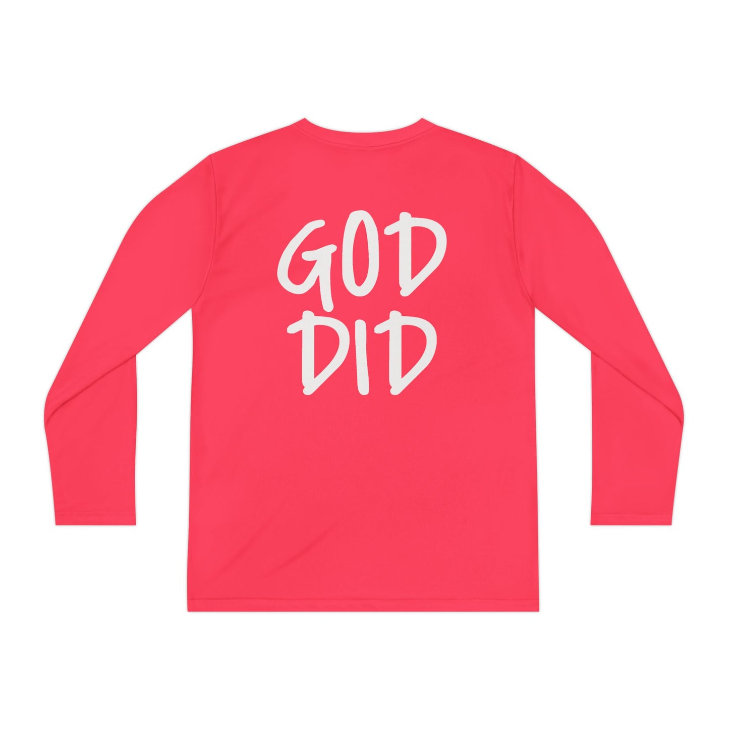GOD DID - Youth Long Sleeve T-Shirt
