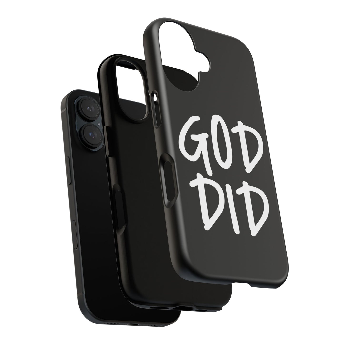 GOD DID - Apple iPhone Case(iPhone 13, 14, 15, 16, 17 Pro/Pro Max)