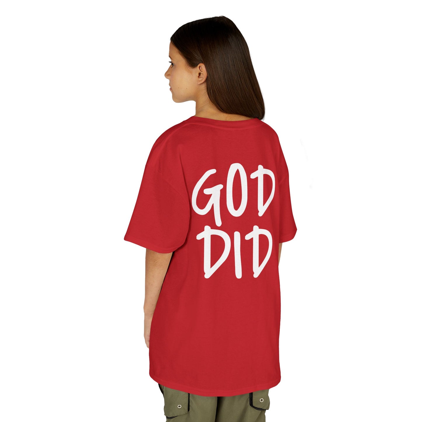 GOD DID - Kids Heavy T-Shirt