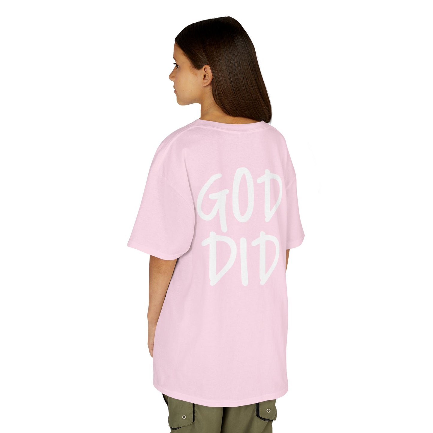 GOD DID - Kids Heavy T-Shirt