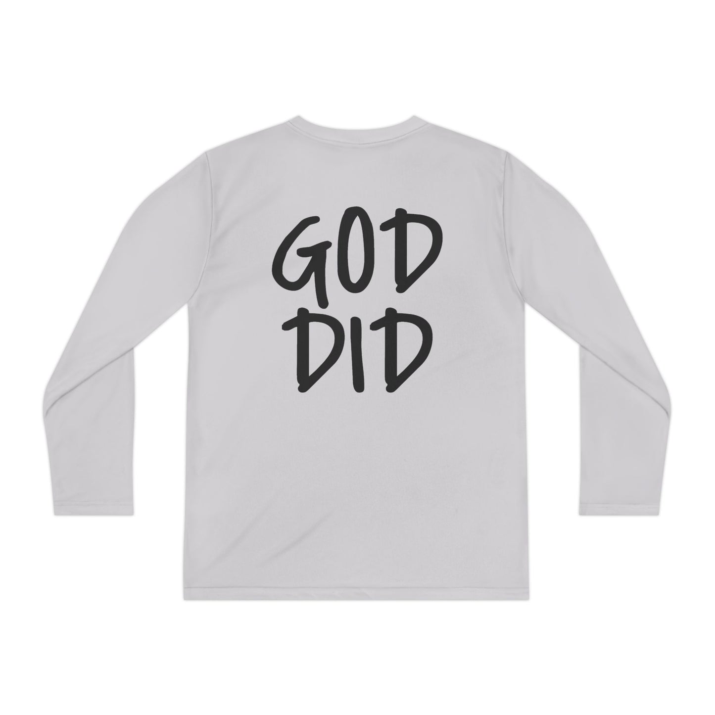 GOD DID - Youth Long Sleeve T-Shirt