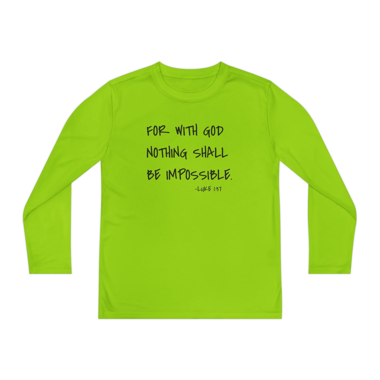 GOD DID - Youth Long Sleeve T-Shirt