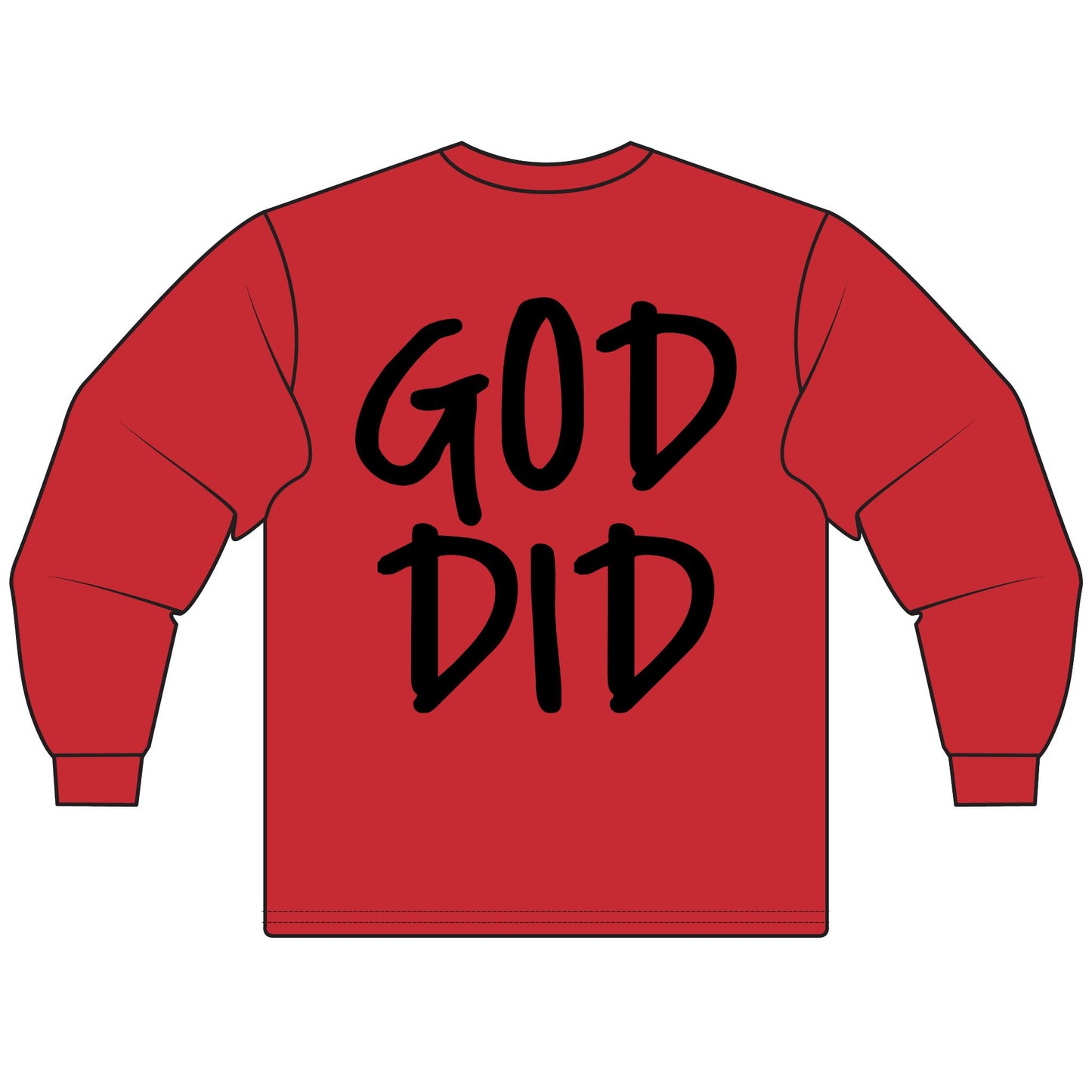 GOD DID - Long Sleeve T-Shirt