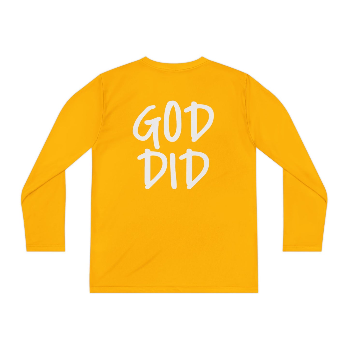 GOD DID - Youth Long Sleeve T-Shirt