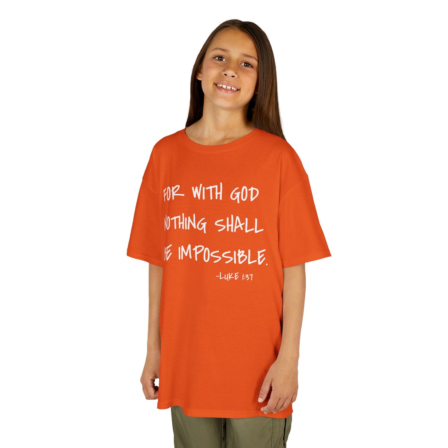 GOD DID - Kids Heavy T-Shirt