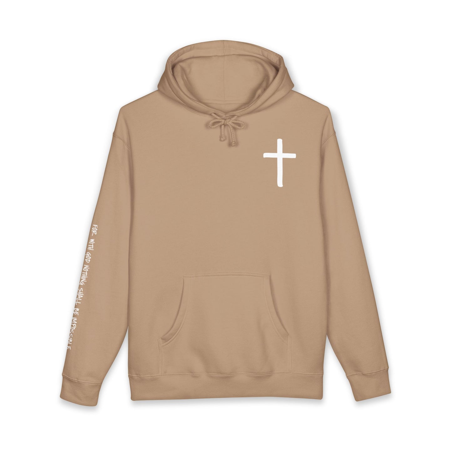 GOD DID - Faith Based Statement Hoodie