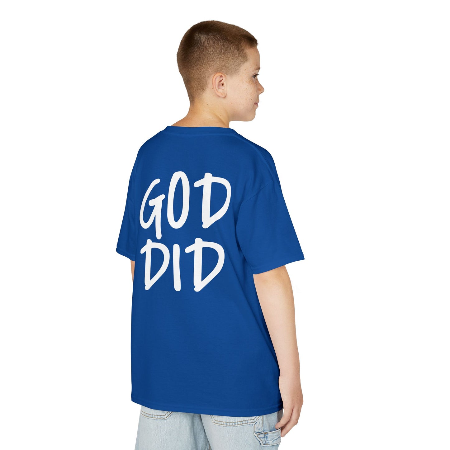 GOD DID - Kids Heavy T-Shirt